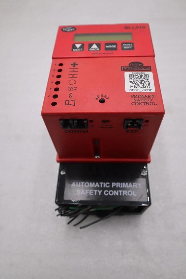 Used FIREYE YB110UV BURNERLOGIX PRIMARY SAFETY CONTROL - STOCK 3725CC