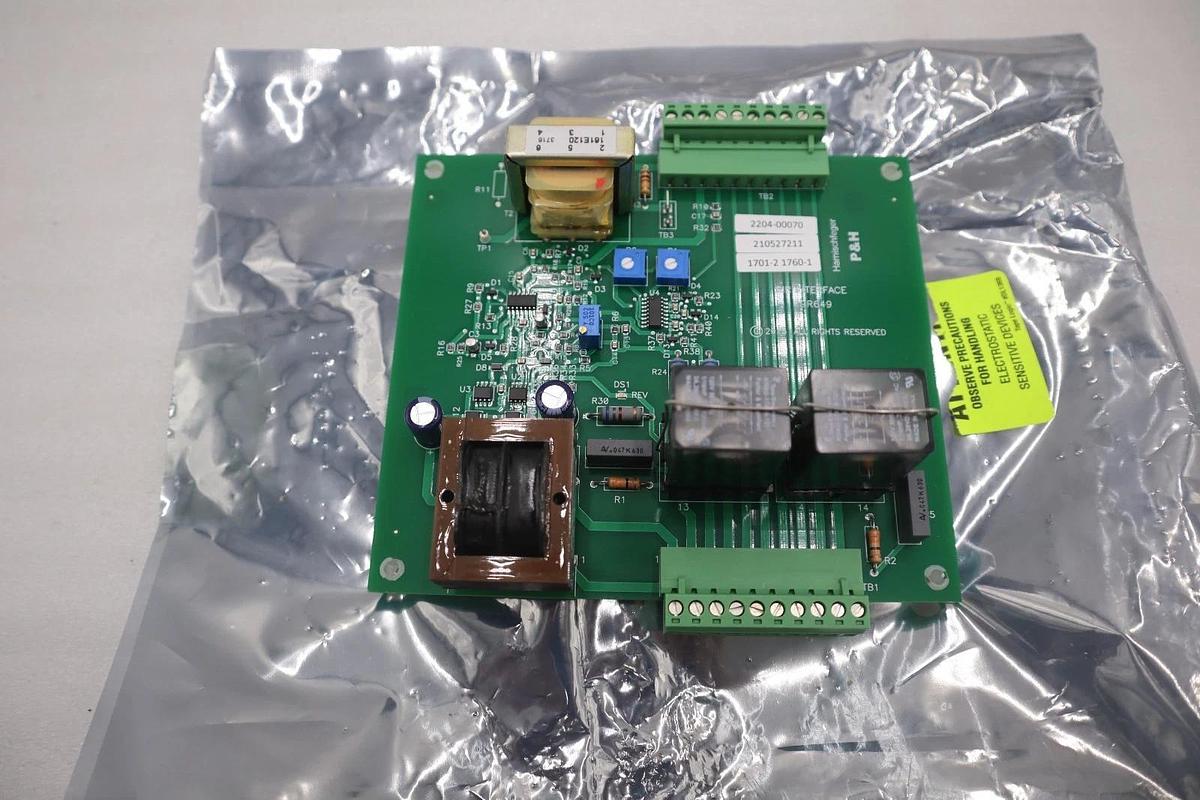 P&H MINING KONE CRANES 79R649 ORIGINAL SPARE PART NEW INTERFACE BOARD STOCK G668