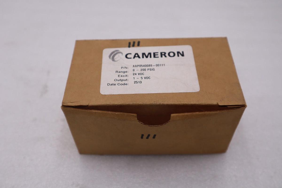 NEW CAMERON AAP0540089-00111 PRESSURE TRANSMITTER AAP054008900111 #H84A