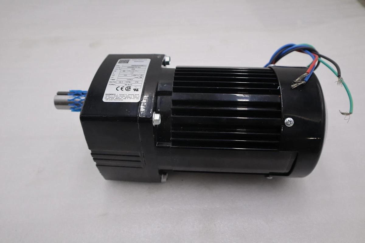 Bodine gear motor 42r5bfpp-e2 230V 3PH 1/4HP 10:1 170 RPM NEW UNIT STOCK H47