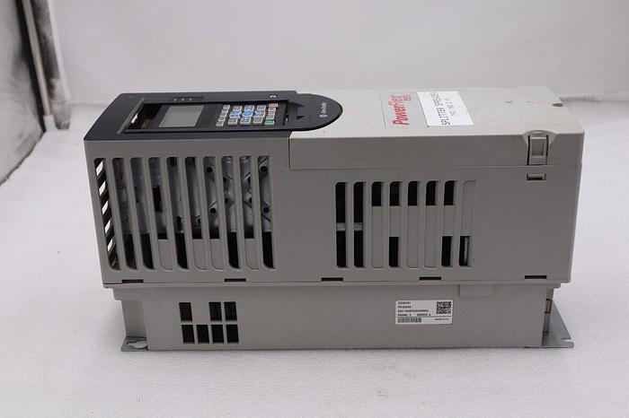 Used ALLEN BRADLEY POWERFLEX 755 DRIVE 5 HP 20G11ND8P0AA0NNNNN MFG. 2014 STOCK 304-A