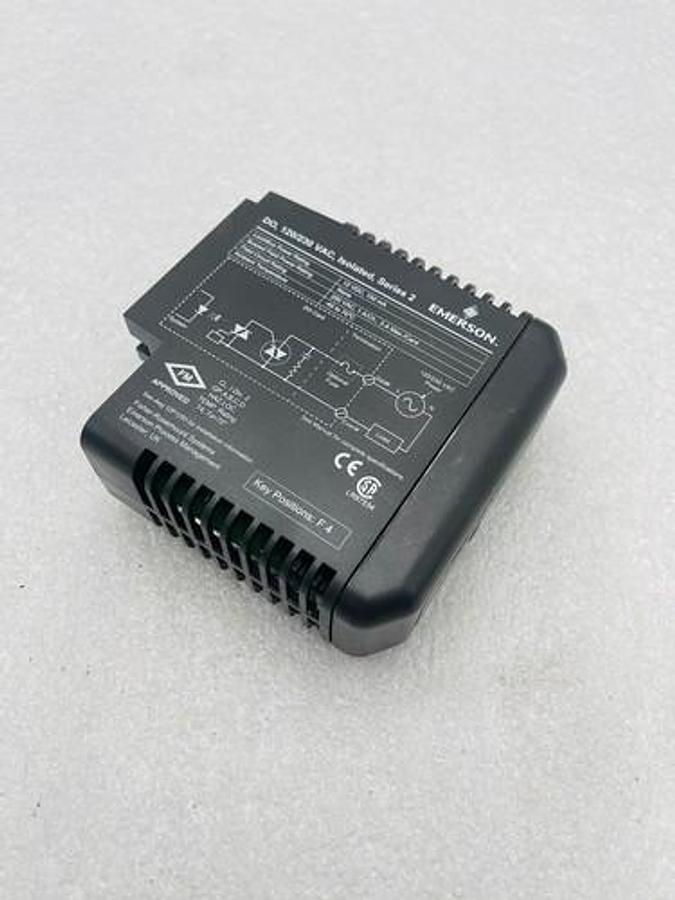 Used Emerson DeltaV KJ3209X1-BA1 Output Module DO VAC Isolated #K-2529
