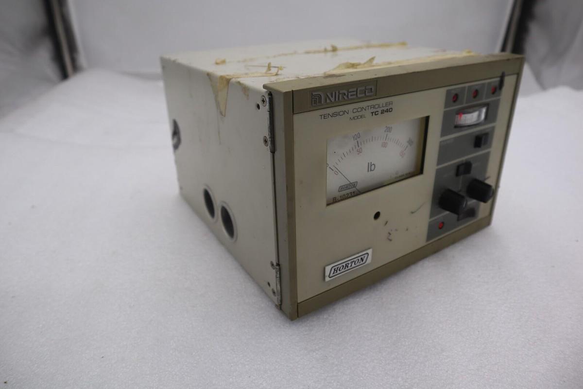 Used Nireco Tension Controller Model TC240 Stock #4376