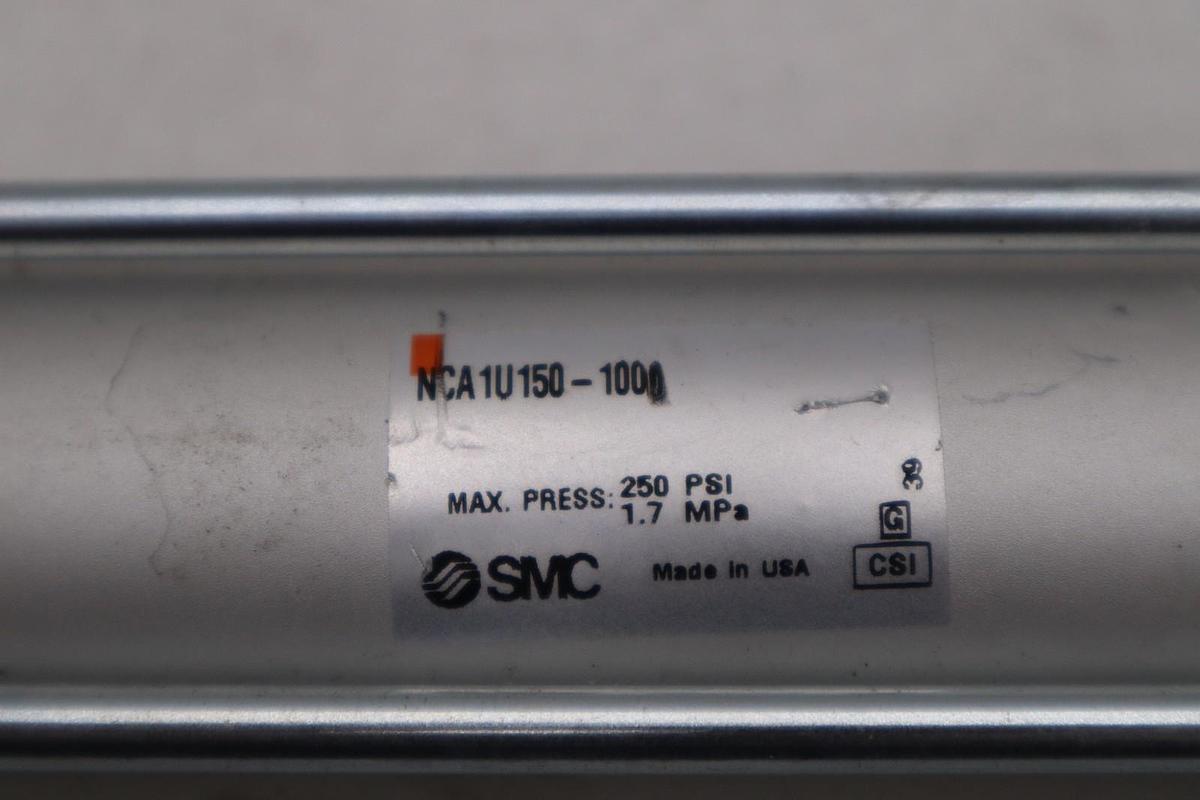 Used SMC NCA1U150-1000 AIR CYLINDER SERIES NCA1 STOCK H1158