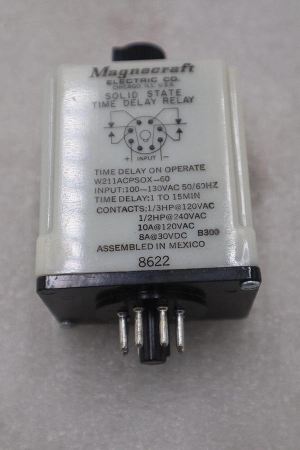 MAGNECRAFT RELAYS W211ACPS0X-60 STOCK #K-1970A