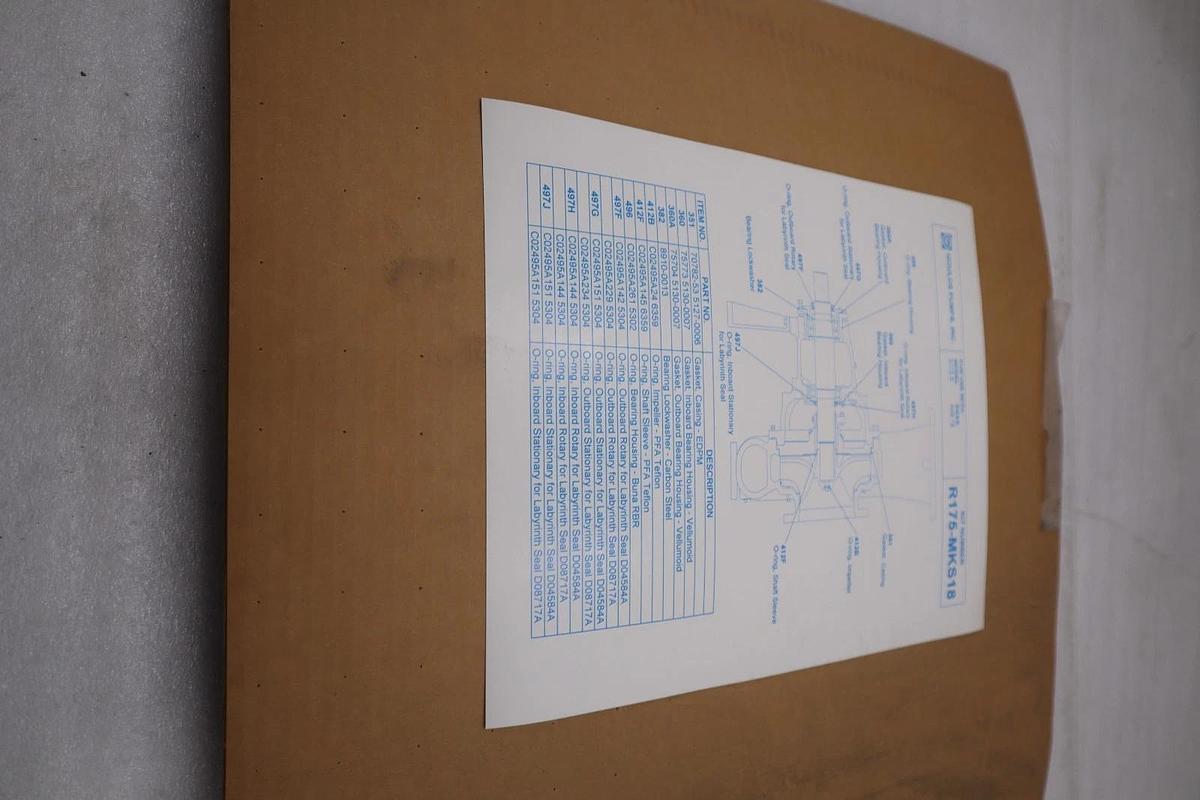 Used GOULDS R175-MKS18 Repair Kit - STOCK GF691