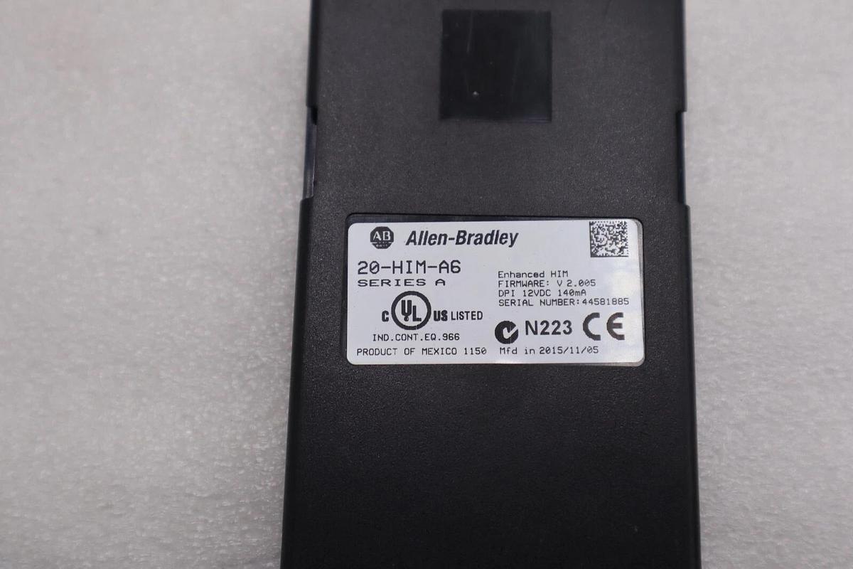 Used Allen Bradley PowerFlex Programmer  20-HIM-A6 MANUFACTURED 2015 STOCK L-517