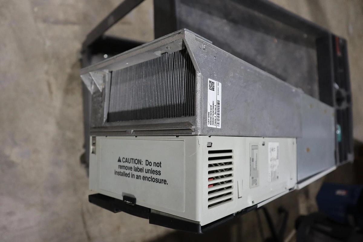 Used 60 HP ALLEN BADLEY 20BD077A3AYNAND1 POWERFLEX 700 DRIVE STOCK 3366-A