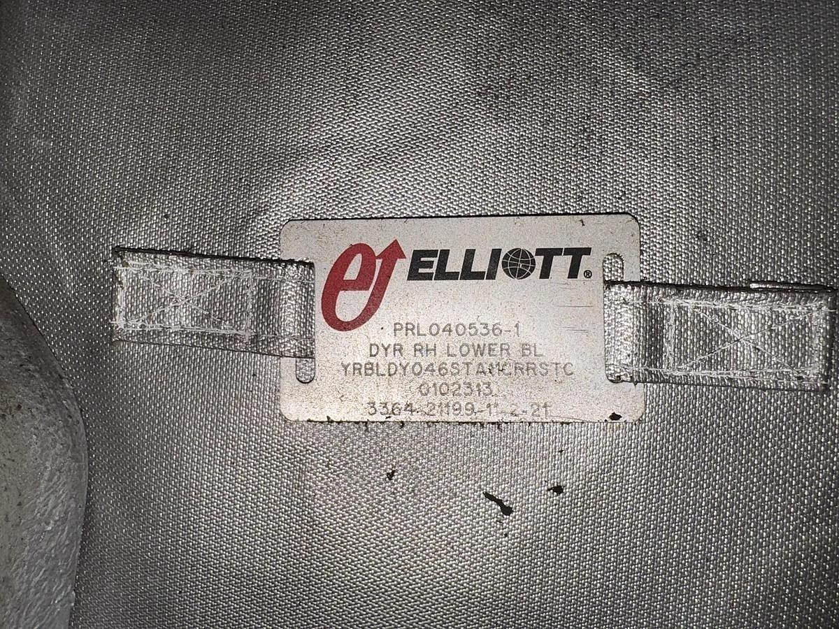 Used ELLIOT GROUP TYPE DYRPE III STEAM TURBINE MANUFACTURED 2022