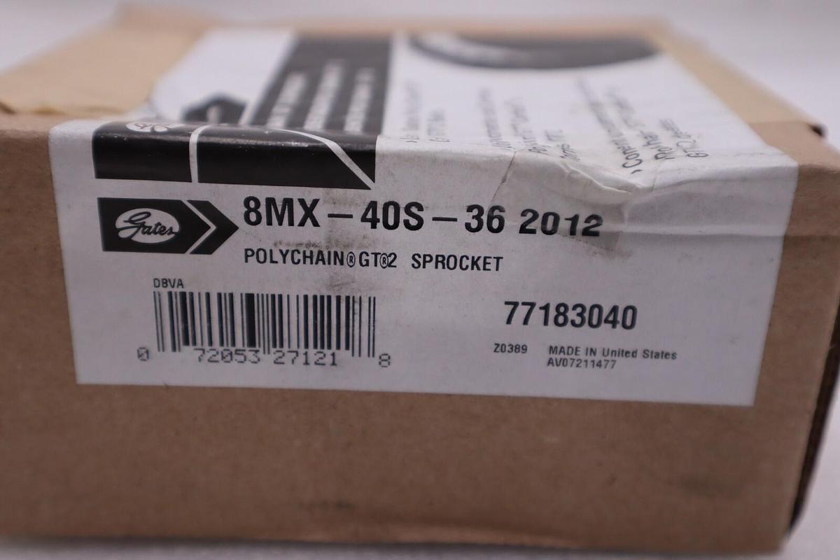 NEW GATES 8MX-40S-36 2012 SPROCKET STOCK H699A