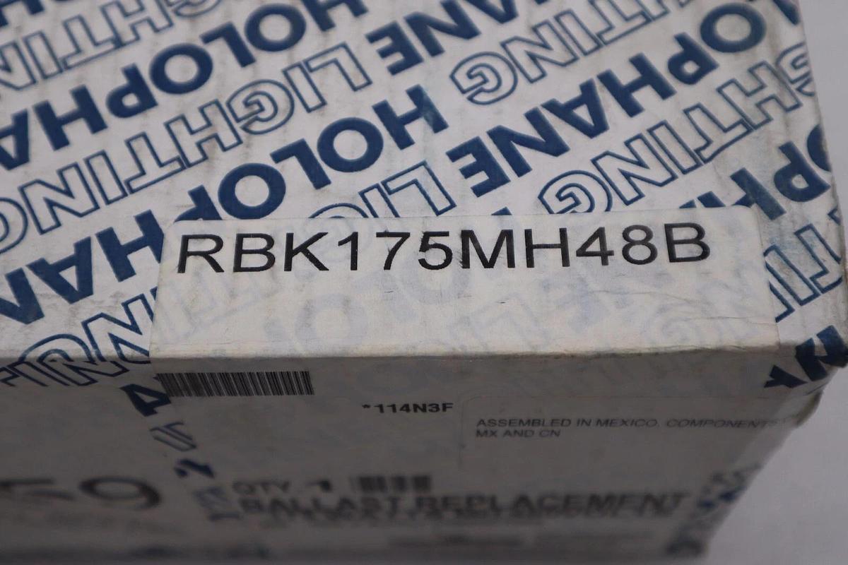Used HOLOPHANE RBK175MH48B / RBK175MH48B NEW IN BOX STOCK H376