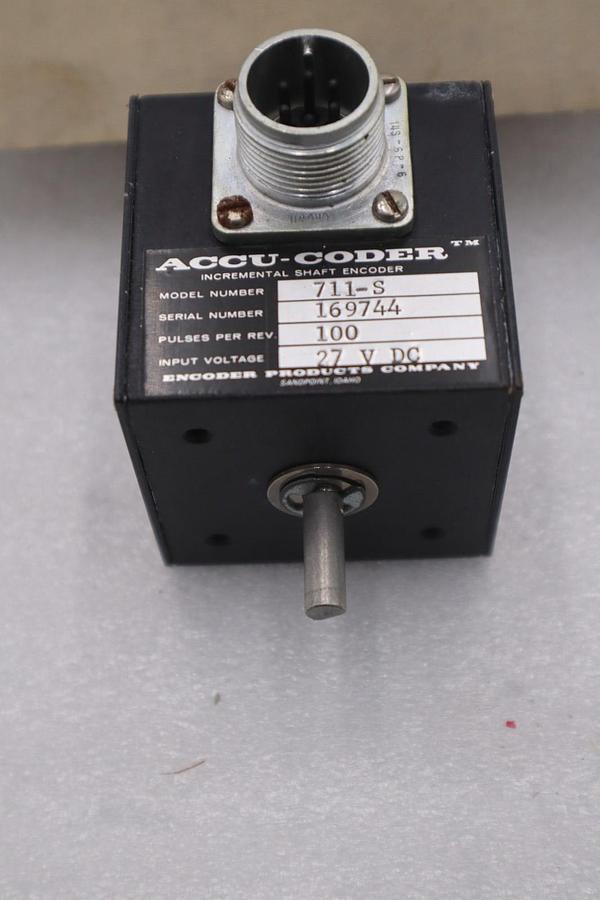 Used NEW ENCODER PRODUCTS 711-S ACCU-CODER 711S STOCK G562A