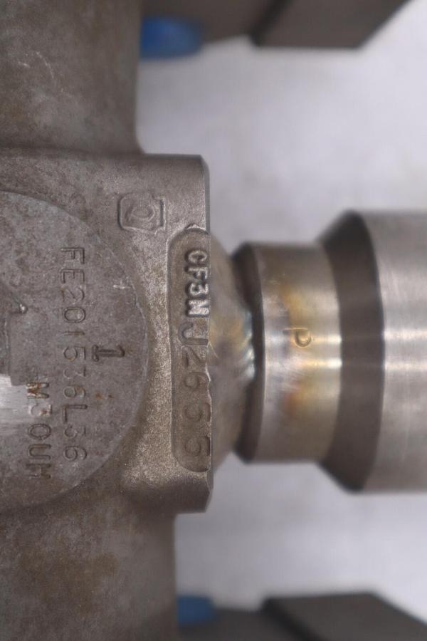 Used TBV CF3MJ2655 FLANGED BALL VALVE STOCK #4701