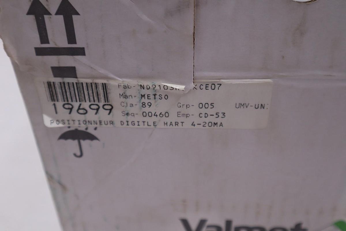 NELES VALMET Type ND9103HU Rev. 4.0 Valve Positioner 1-4-8bar 20-115PSI NEW UNIT