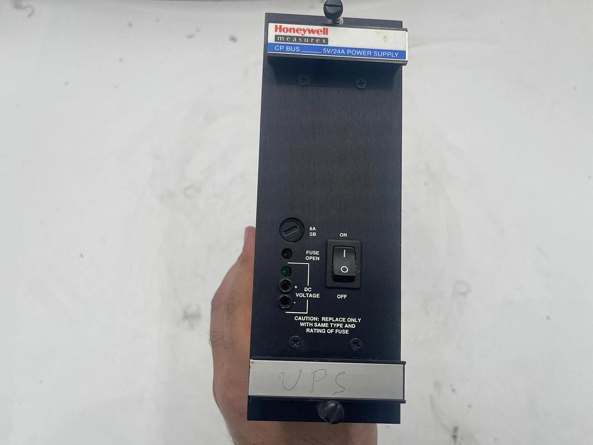 Used HONEYWELL MEASUREX 08657100 REV. C POWER SUPPLY MODULE STOCK 1627