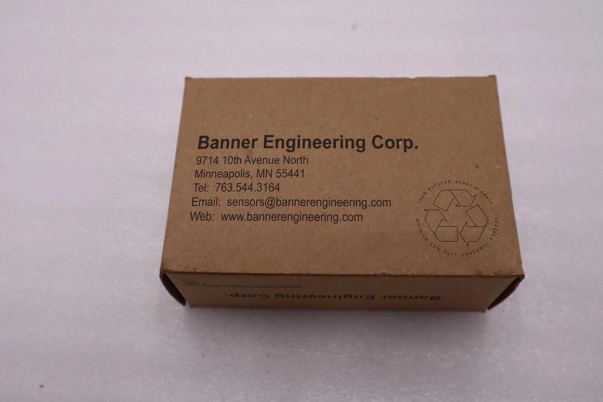 BANNER ENGINEERING Q45BW22RQ PHOTOELECTRIC SENSOR 37015 NEW UNIT STOCK H492A