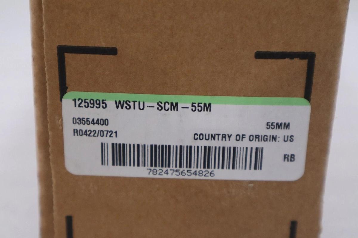 Used NEW DODGE WSTU-SCM-55M STANDARD BALL BEARING WIDE SLOT TAKE UP HOUSING #H106
