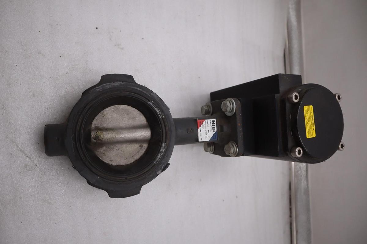 Used NIBCO WD3222 BUTTERFLY VALVE 250PSI 2-1/2" - STOCK M-27CC