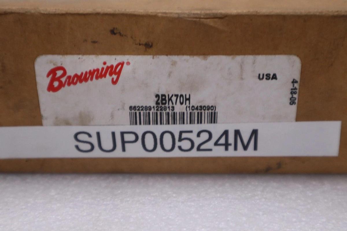 Used Browning 2BK70H Industrial Pulley/Sheave - MPN/Model 2BK70H STOCK G-58B