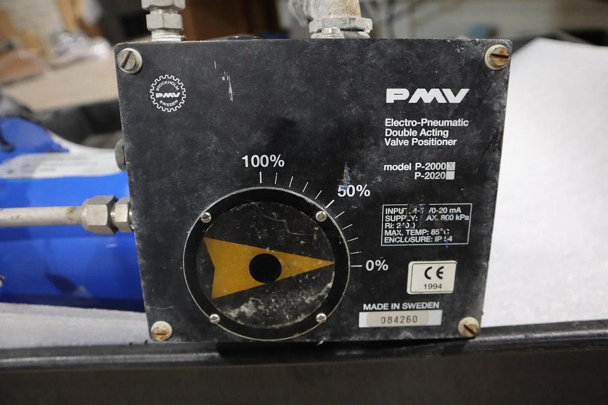 Used 1" Jamesbury Stainless Ball Valve QUADRA-POWR II STOCK S-618