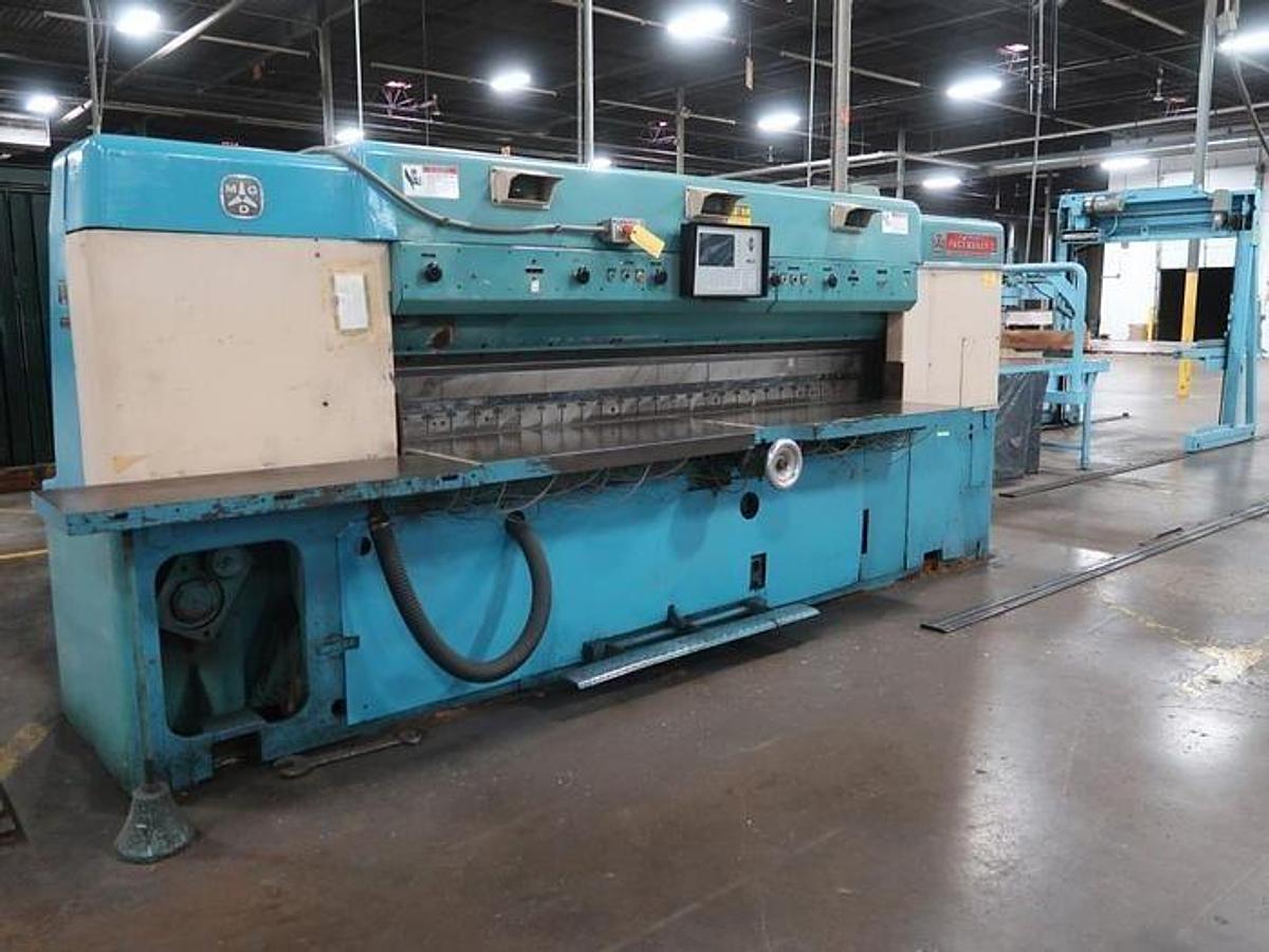 Used 110" LAWSON PACEMAKER II GUILLOTINE PAPER CUTTER