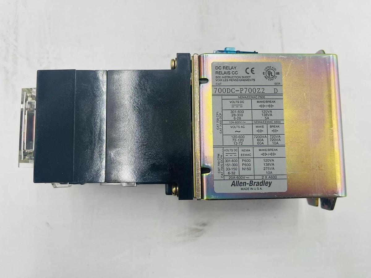 Control Relay 700DC-P700Z2 Allen-Bradley 700DCP700Z2 NEW IN BOX #K-770