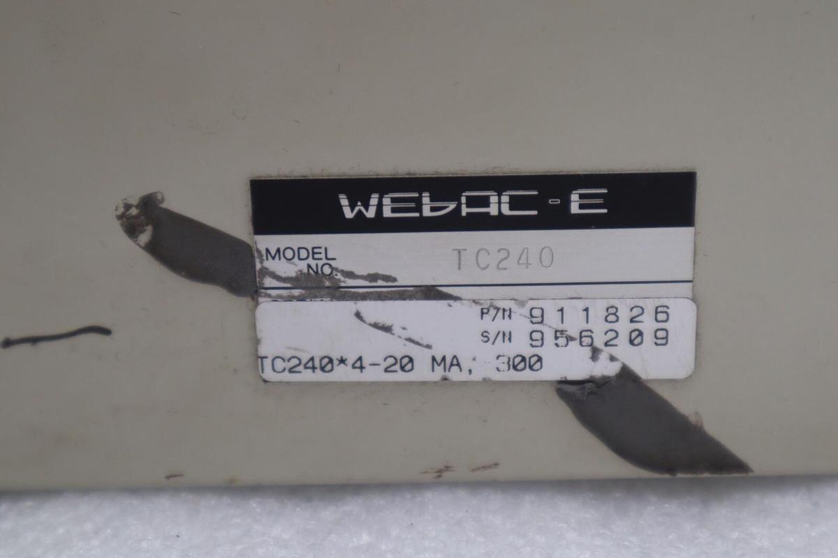 Used Nireco Tension Controller Model TC240 Stock #4376