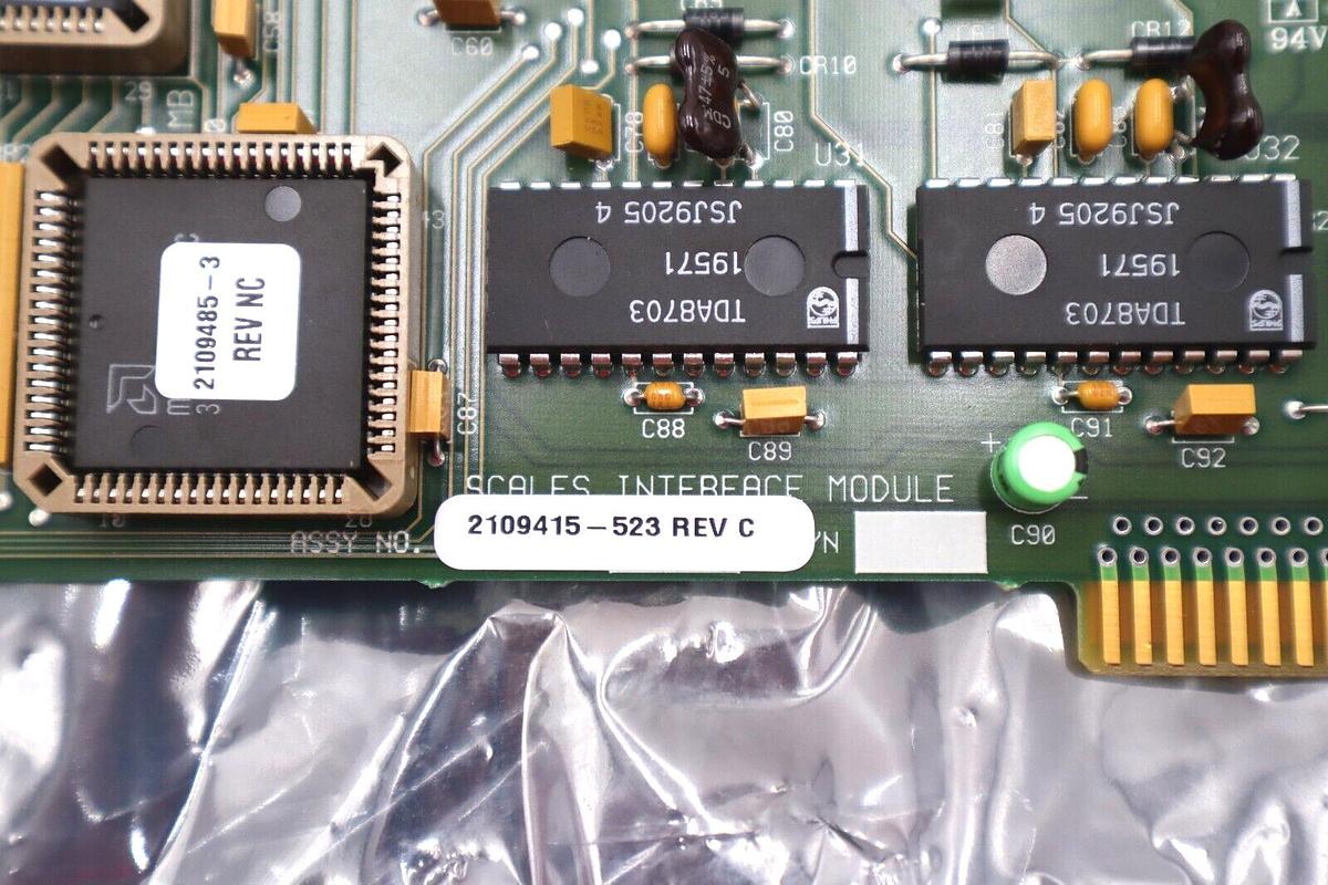 Used VIEW 2109415-523 SCALES INTERFACE MODULE REV C STOCK #2716