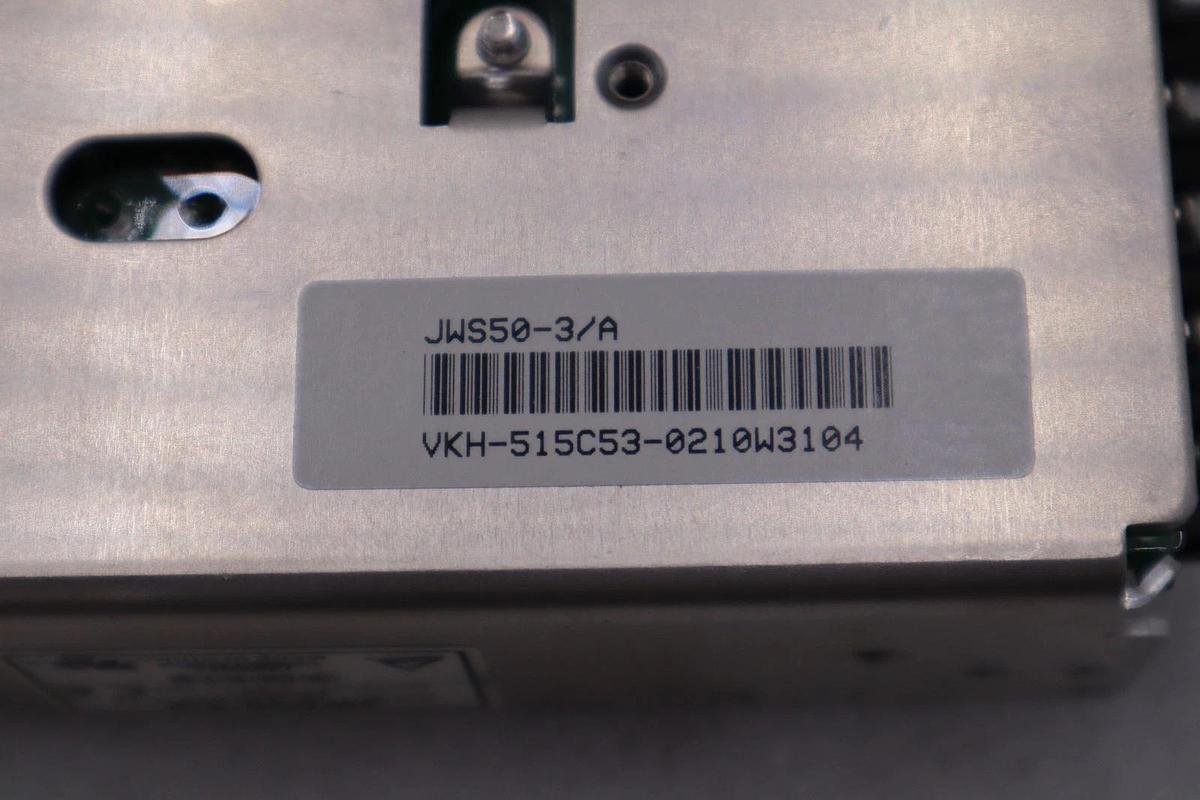 Used TDK LAMBDA JWS50-3/A AC-DC CONV ENCLOSED 1 O/P 33W 10A 3.3V POWER SUPPLY #H1310