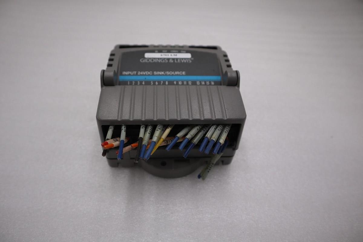 Used Giddings & Lewis M.1300.7372 R1 Input Module 24VDC SINK/SOURCE STOCK 5157A