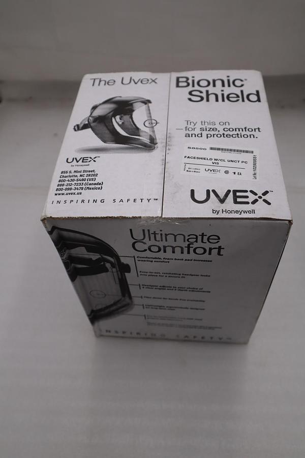 LOT OF 4 - High Performance S8500 Faceshield W/CL UNCT PC VIS - STOCK SGF96