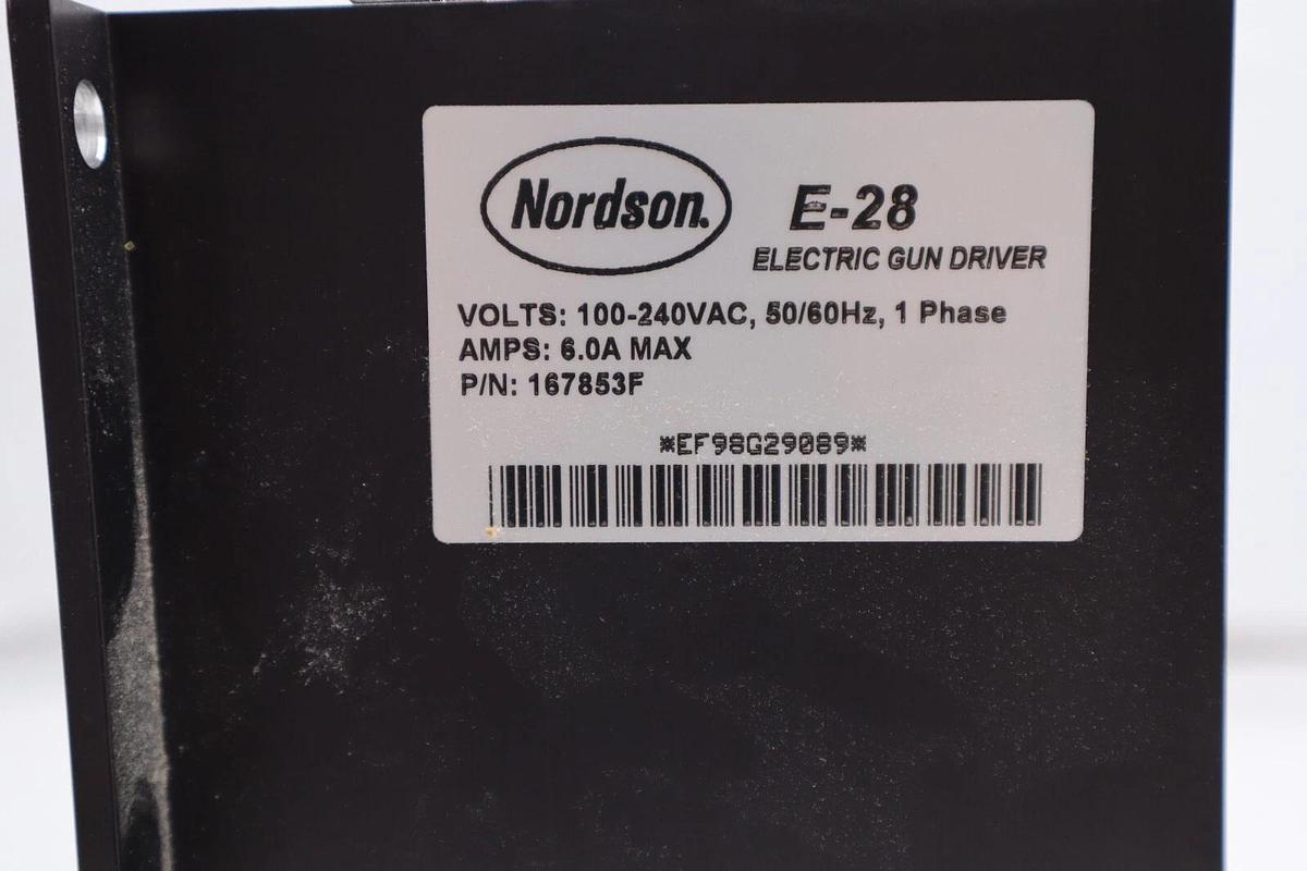 Used Nordson Electric Gun Driver E-28 NEW NEVER USED STOCK L-375