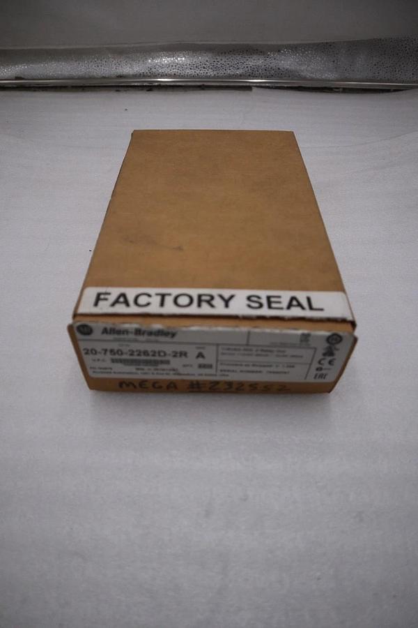 Used ALLEN BRADLEY 20-750-2262D-2R I/O POWERFLEX OPTION MODULE SER. A - STK GF295