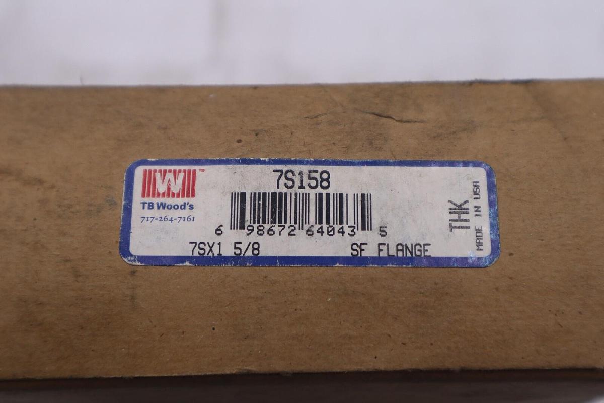 Used TB WOODS 7S158 Sure Flex Coupling - 7S X 1-5/8" NEW OPEN BOX STOCK B-1714