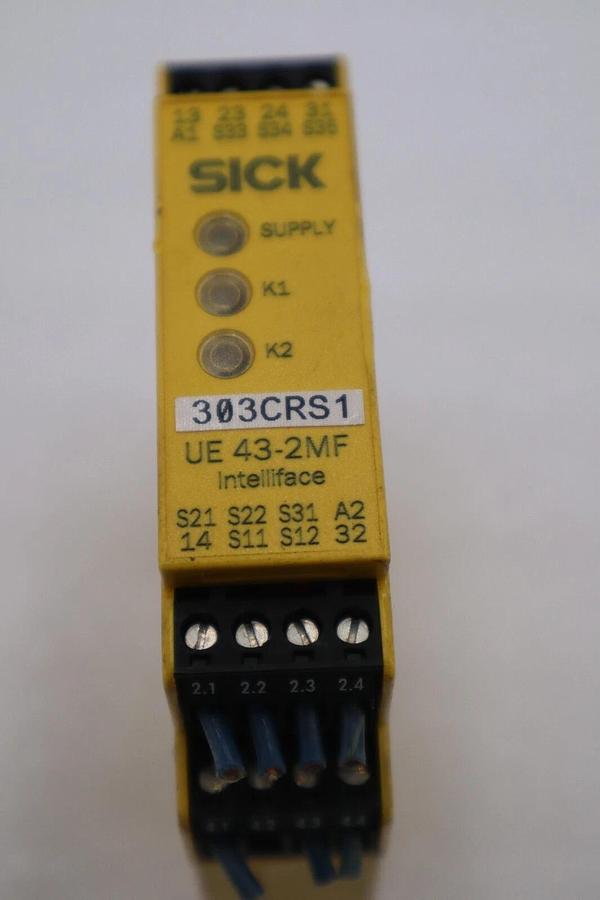 Used SICK UE 43-2MF3D2 Safety Relay 6024894 STOCK K-389-D