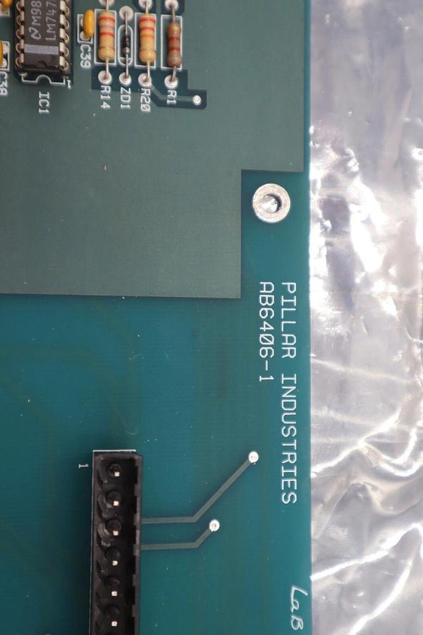 Used NEW Gate Trigger Board AB6406-1 Brand PILLAR INDUSTRIES STOCK #2709