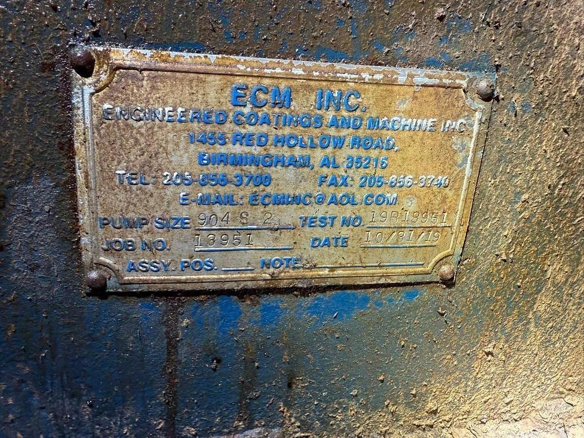 Used NASH VACUUM PUMP 904 S2 / 904S2 REBUILT 2019