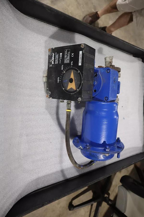 Used 1" Jamesbury Stainless Ball Valve QUADRA-POWR II STOCK S-625