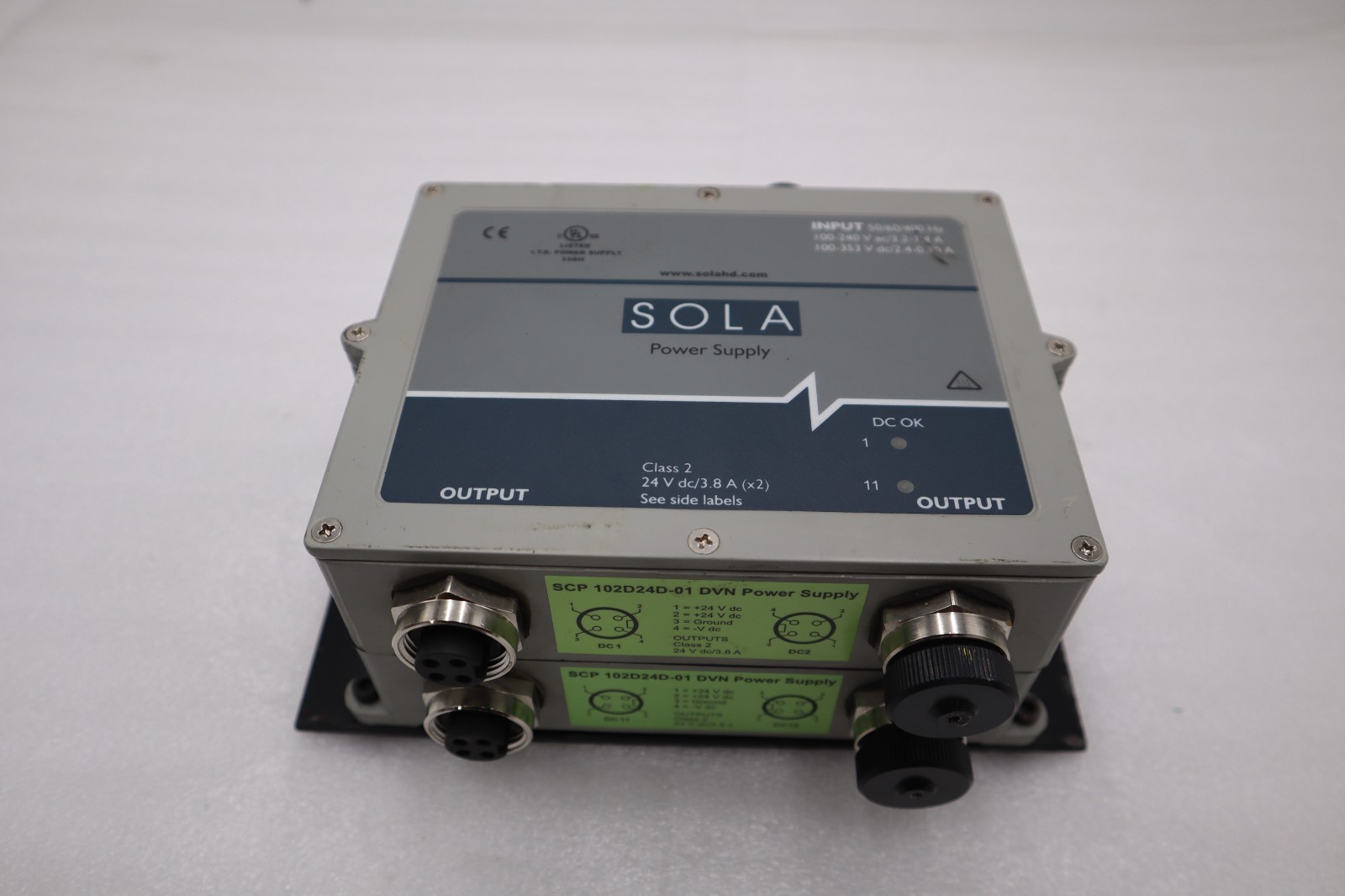 Used SOLA SCP 102D24D-01 DVN REMOTE POWER SUPPLY STOCK H1715