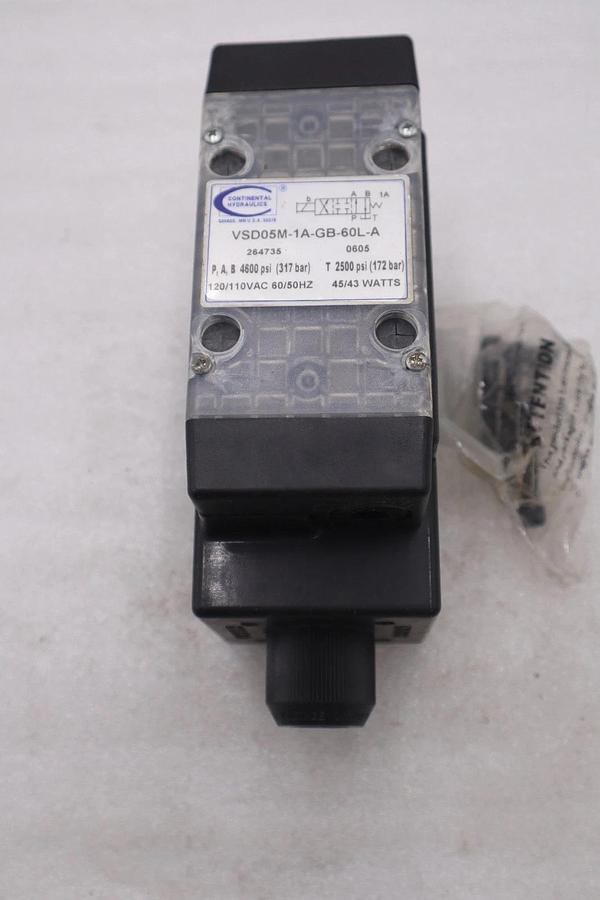 CONTINENTAL HYDRAULICS VSD05M-IA-GB-60L-A STOCK #B-3056