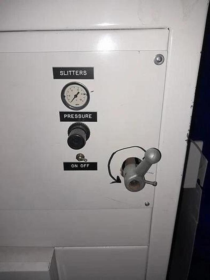 Used 84" CONTECH MODEL CS-84 SINGLE KNIFE SHEETER WITH TIDLAND SHEAR SLITTING