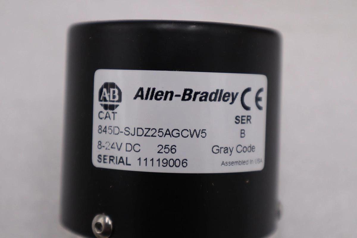 NEW OPEN BOX AB Allen Bradley 845D-SJDZ25AGCW5 Rotary Encoder STK GF59