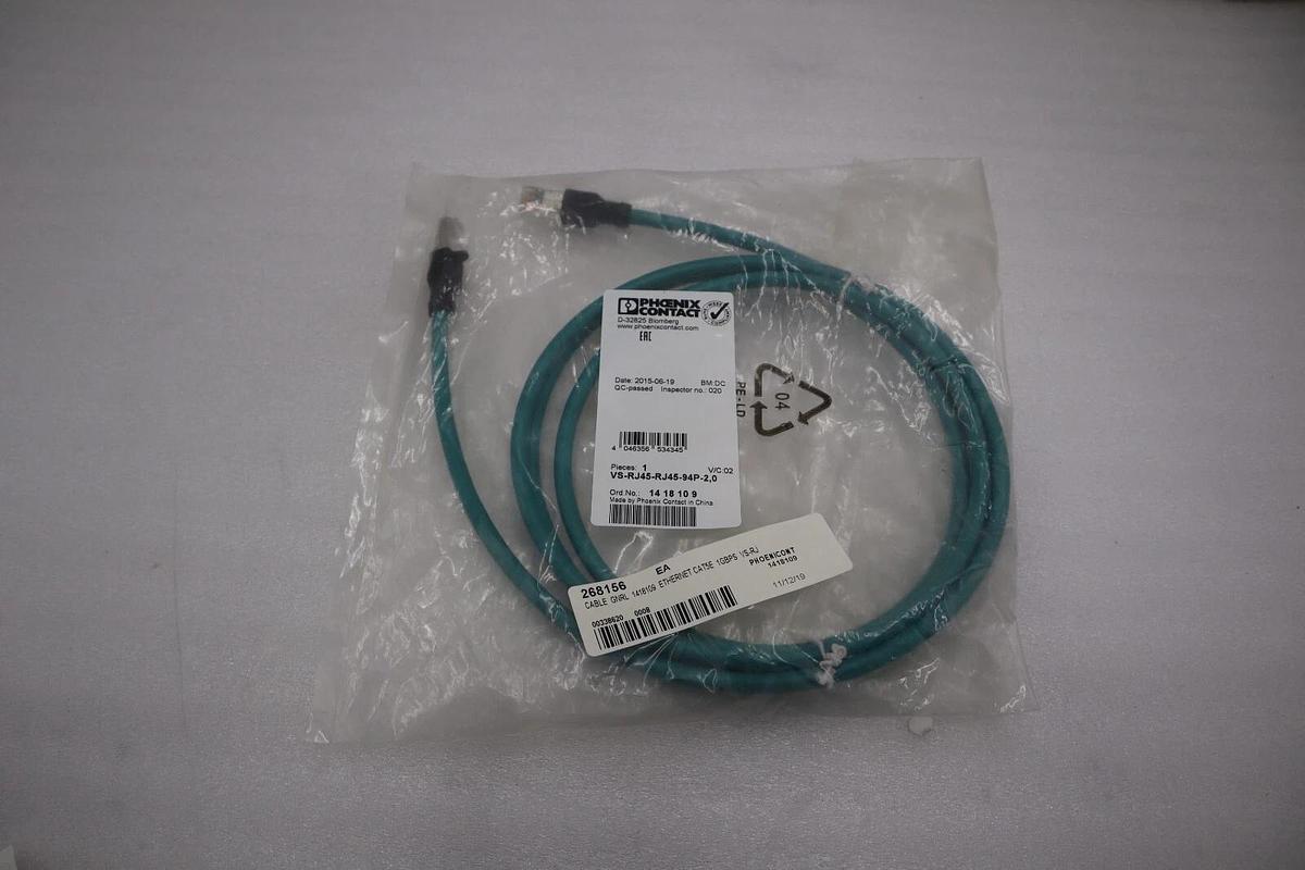 NEW Phoenix Contact Vs-Rj45-Rj45-94P-2,0 Cable STOCK G969A