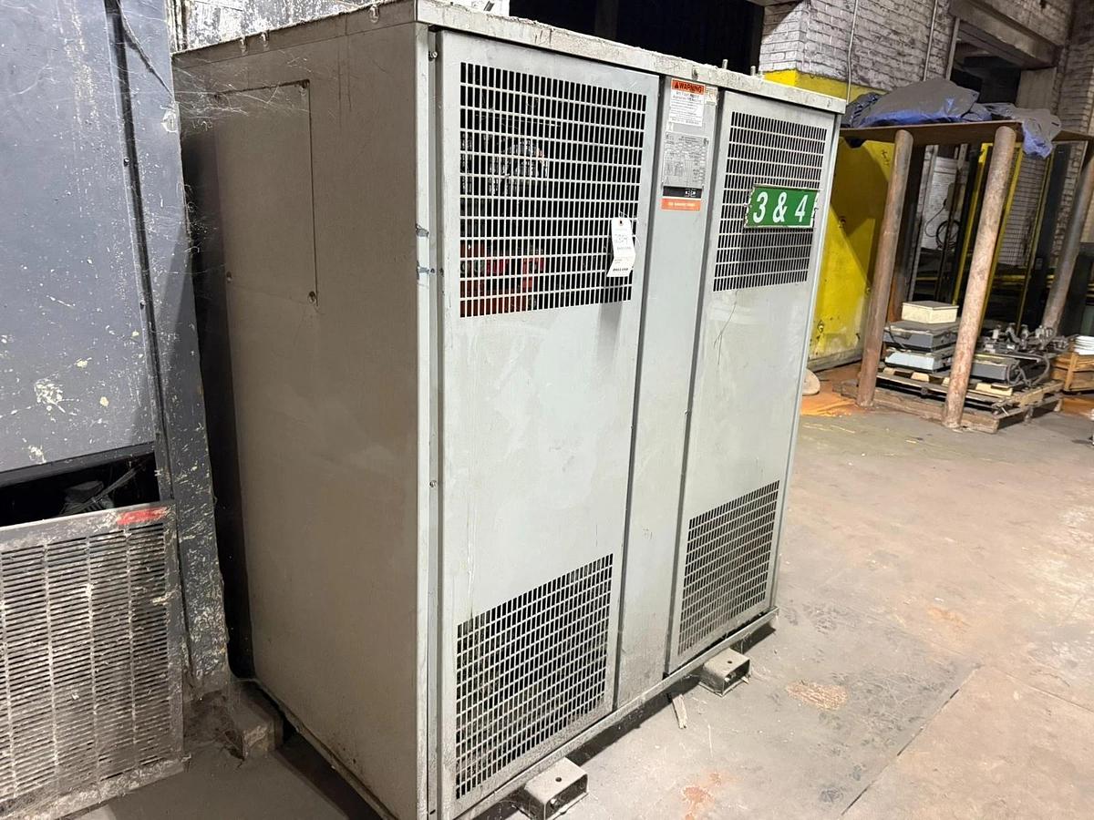 Used 750 kVA REX Manufacturing DRY TYPE Transformer HV 575V LV 480/277V