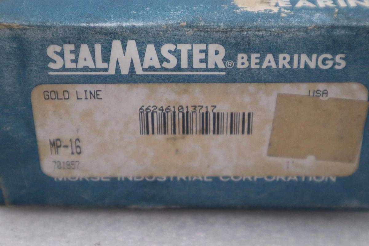 NEW SEALMASTER MP-16 PILLOW BLOCK BEARING 1" MP16 STK CC112