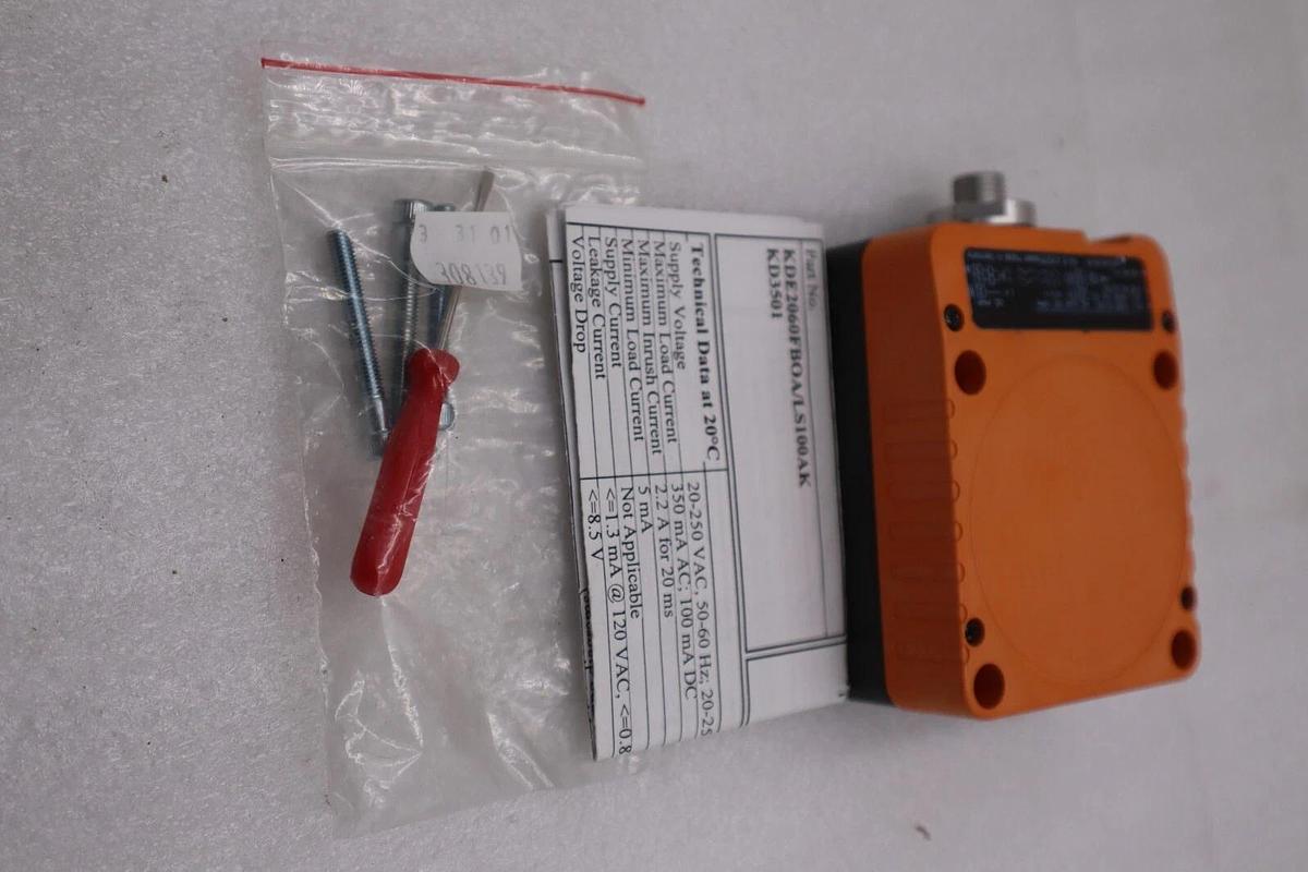 Used NEW IFM ELECTRONIC KD3501 SENSOR STOCK H322A