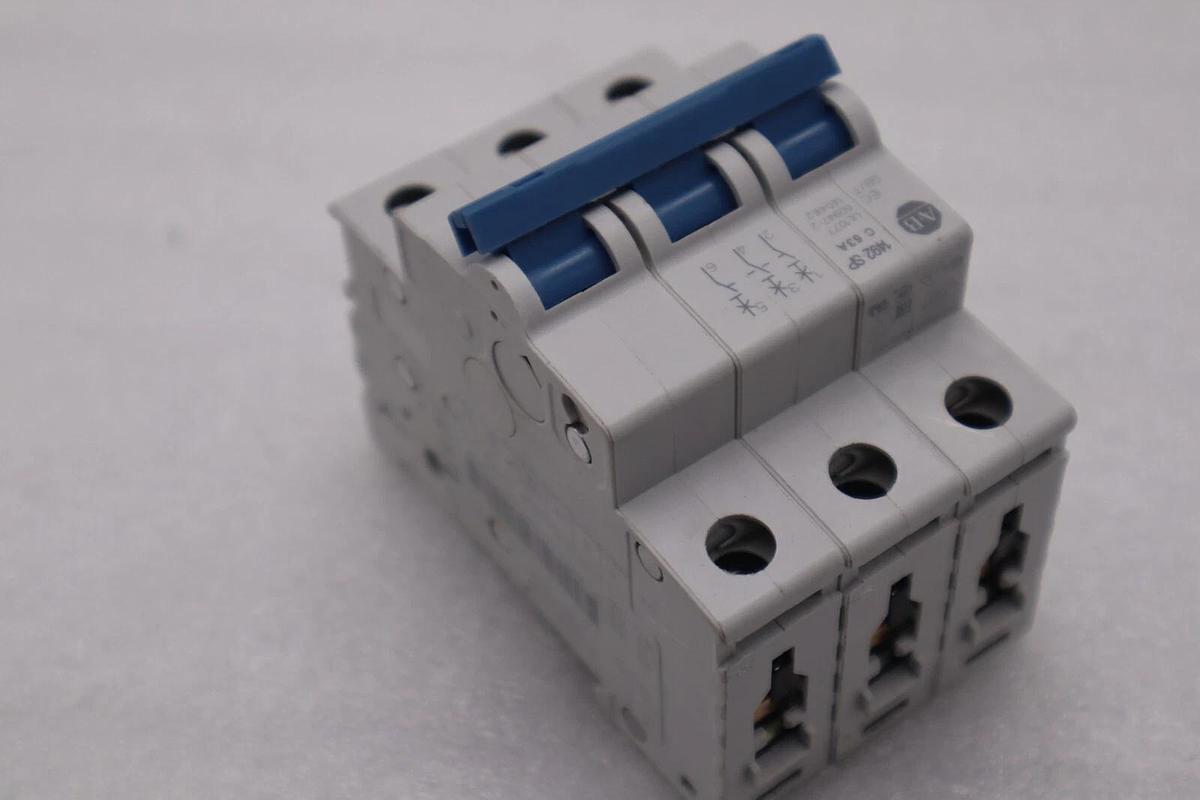 Used Allen Bradley 1492-SPM3C630 3 Pole Miniature Circuit Breaker STOCK B-1562