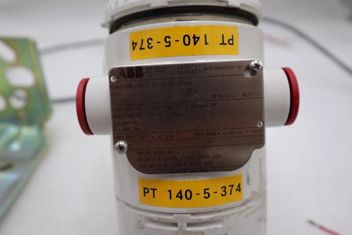 Used ABB 2600T 266HSHHSBA1 E6L5B6L2 Pressure Transmitter STOCK 5886