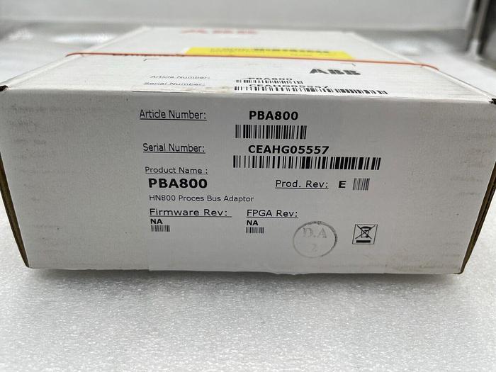 ABB PBA800 Symphony Plus Process Bus Adapter Rev E Sealed Brand NEW STOCK K-2102