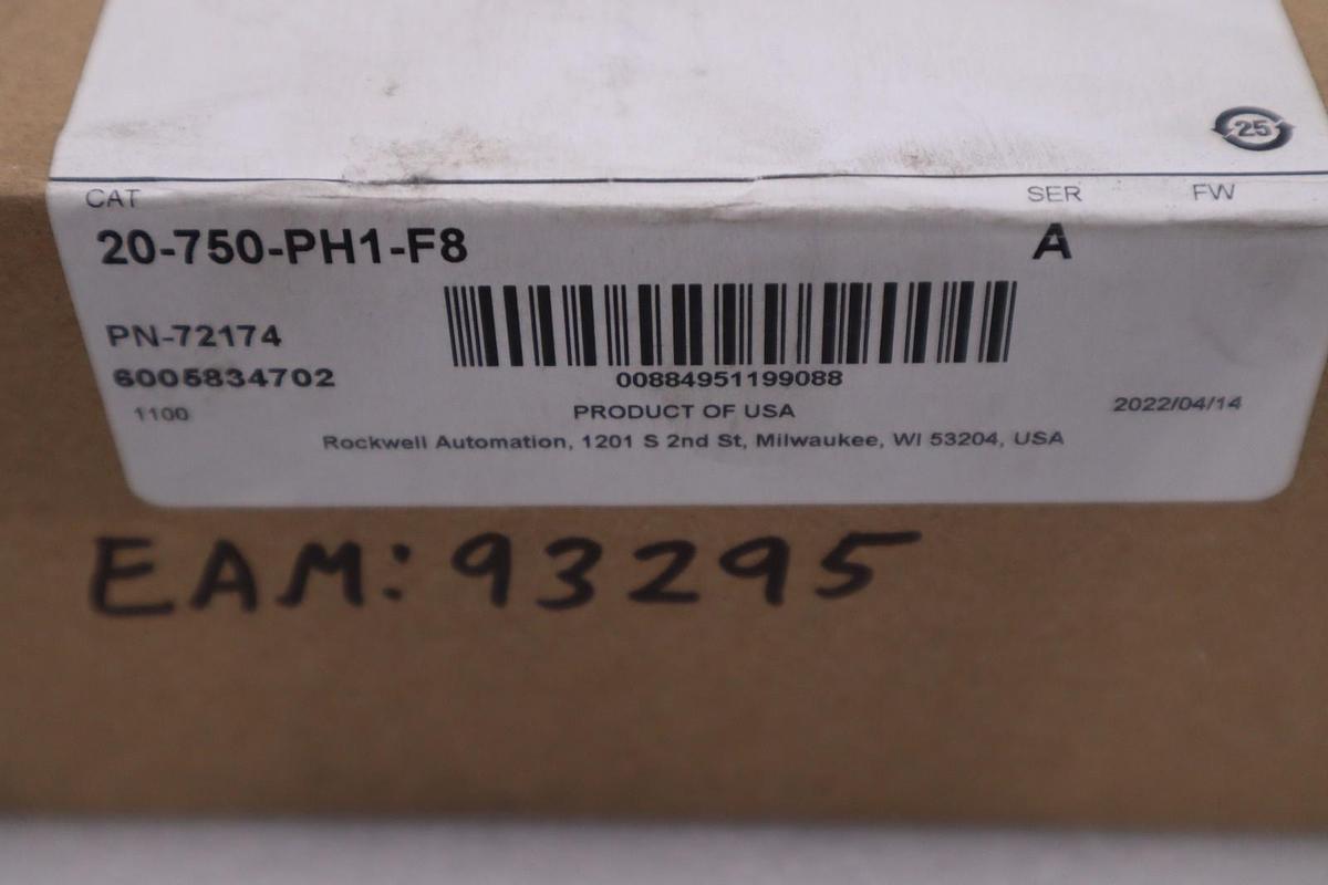 ALLEN BRADLEY 20-750-PH1-F8 HARNESS KIT FORPOWERFLEX 755 FRAME 8 IP00 - GF271
